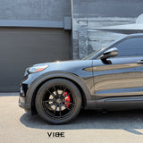 22" Velgen VF5 Gloss Black 22x10.5 Wheels Rims Fits Ford Explorer ST