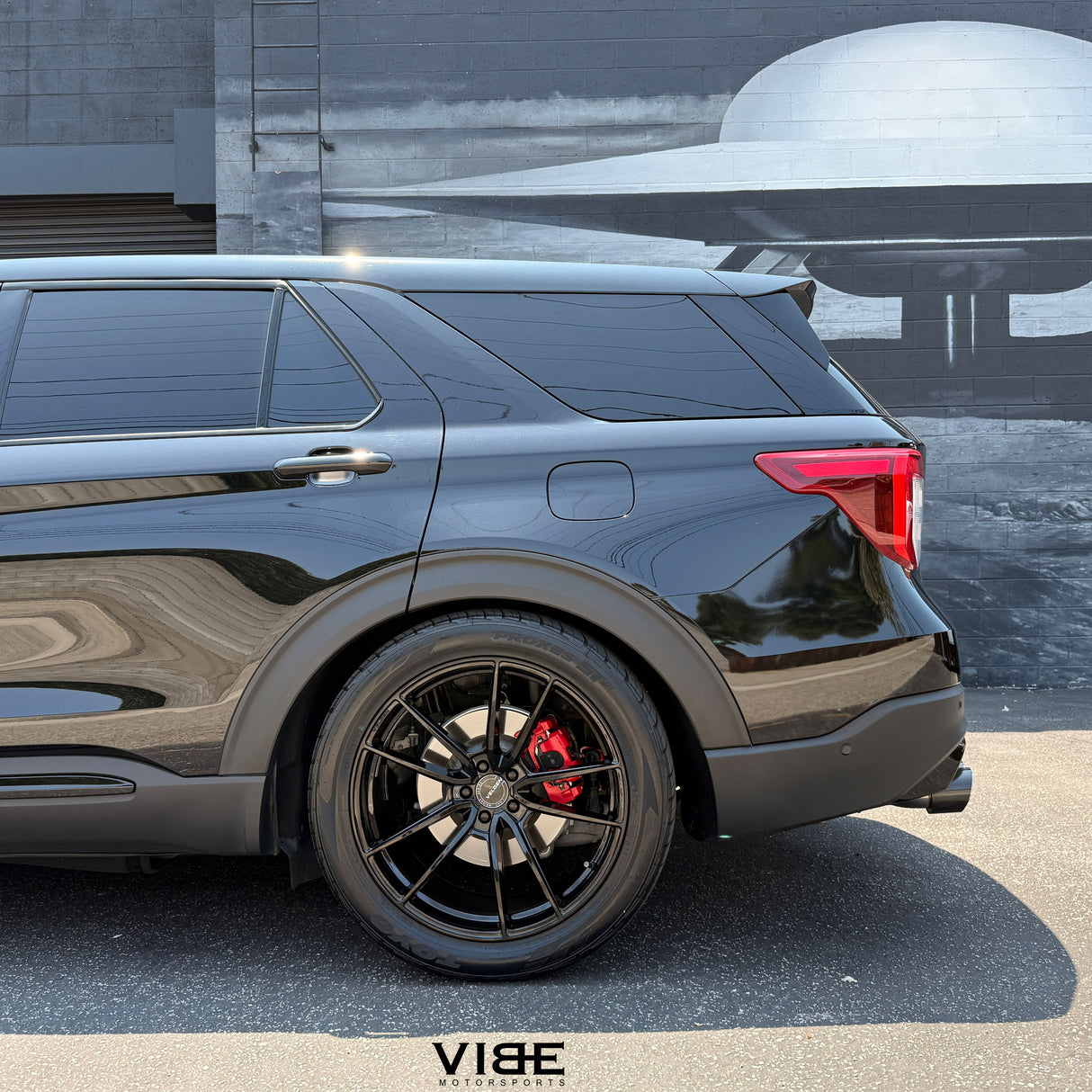 22" Velgen VF5 Gloss Black 22x10.5 Wheels Rims Fits Ford Explorer ST