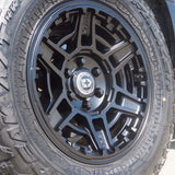 17" HRE FT1 Black 17x9 Concave Wheels Rims Fits 2009-2014 Ford F150