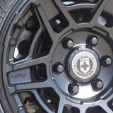 17" HRE FT1 Black 17x9 Concave Wheels Rims Fits 2009-2014 Ford F150