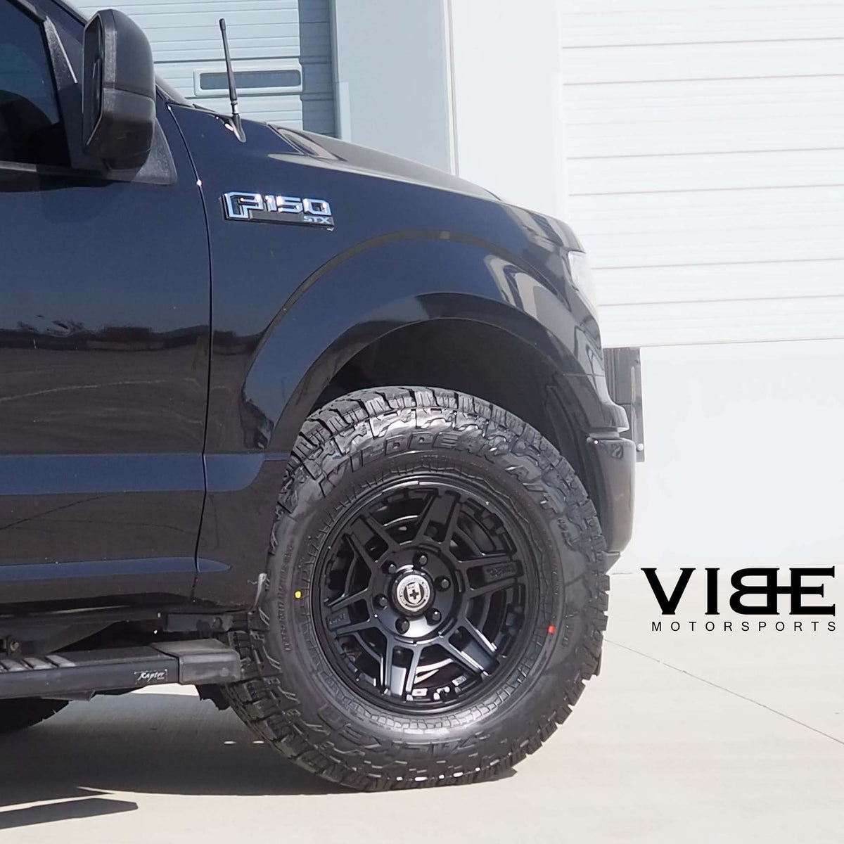 17" HRE FT1 Black 17x9 Concave Wheels Rims Fits 2009-2014 Ford F150