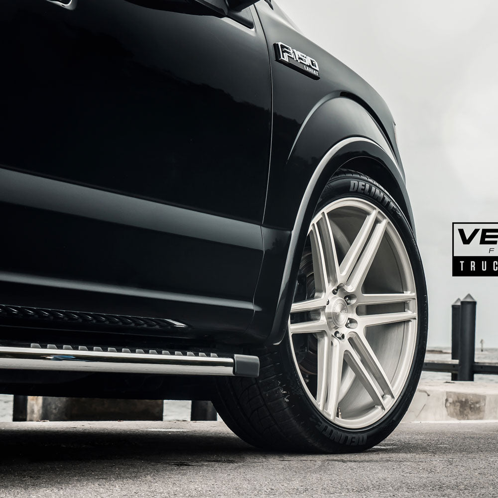 22" Velgen VFT6 Grey 22x10 Forged Concave Wheels Rims Fits Lincoln Mark LT