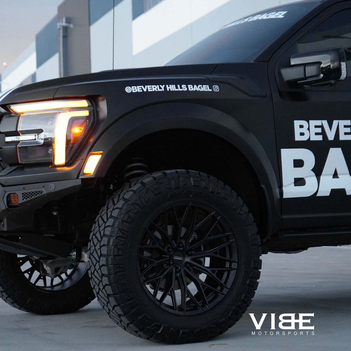 22" Vossen HFX6 Satin Black 22x12 Concave Wheels Rims Fits Ford F150 2015-2020