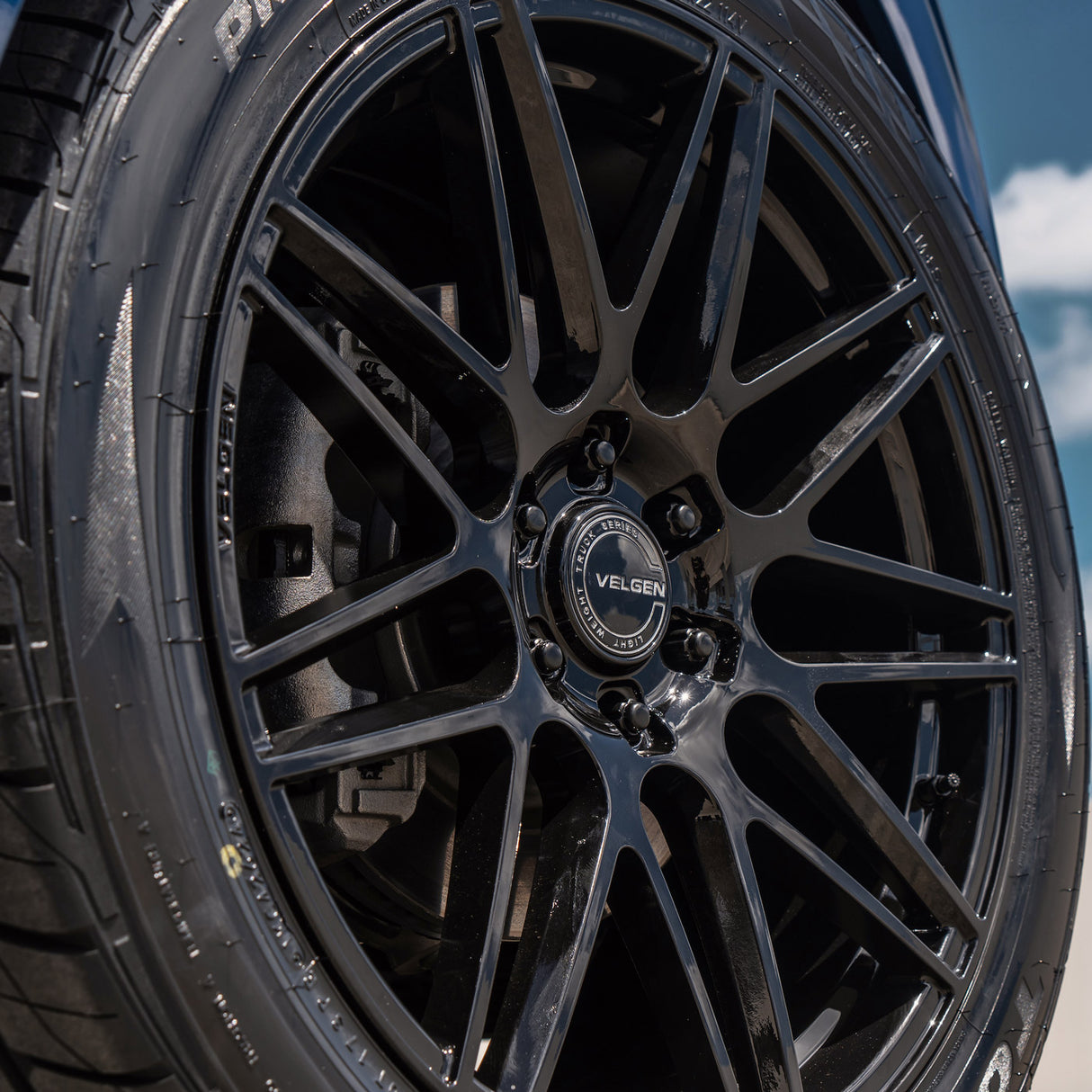 22" Velgen VFF9 Black 22x10 Concave Wheels Fits Chevrolet Tahoe