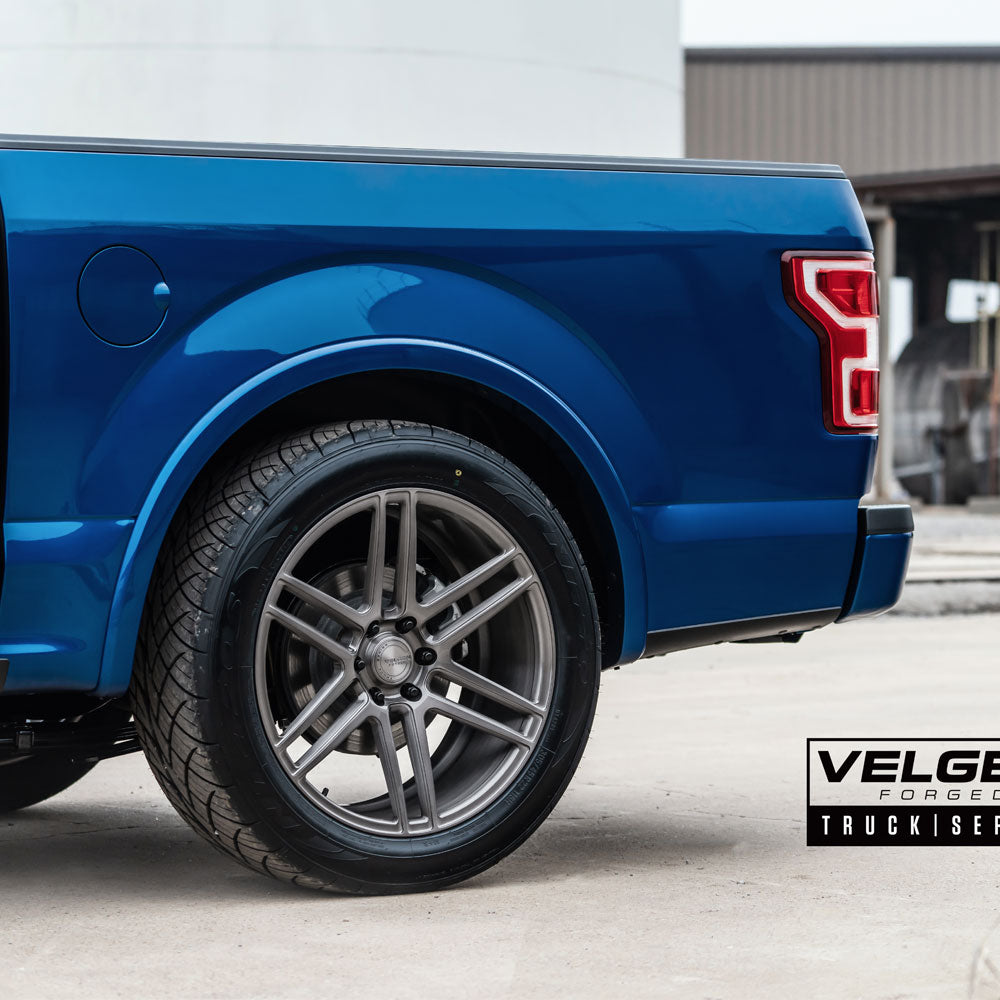 22" Velgen VFT6 Grey 22x10 Forged Concave Wheels Rims Fits Ford Expedition