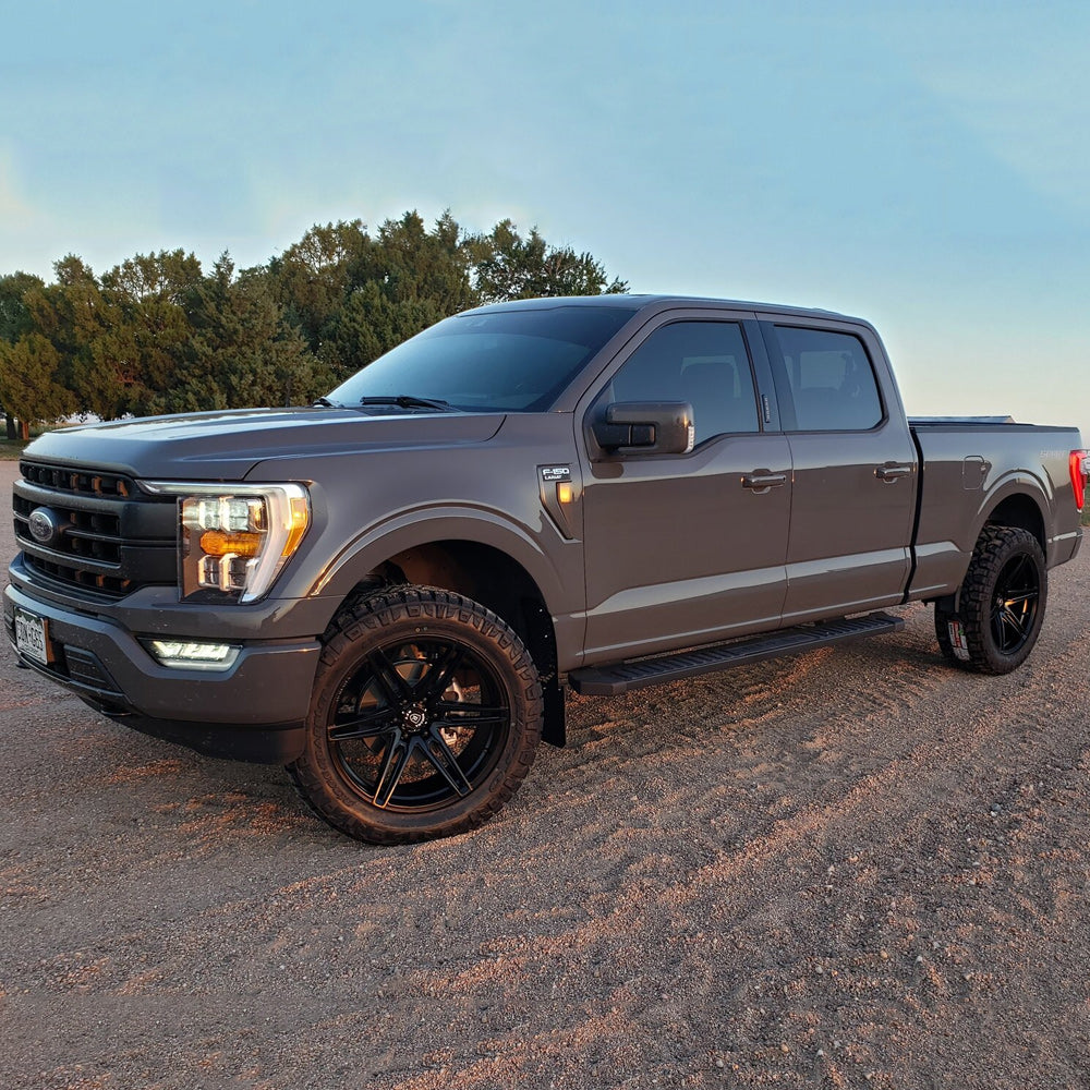 20" Rohana RFV1 Black 20x9.5 Forged Wheels Rims Fits 2019-2022 Ram 1500