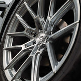22" AL13 FR66 Silver 22x10 Concave Wheels Rims Fits Ford F150 2021 and Up