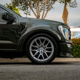 22" AL13 FR66 Silver 22x10 Concave Wheels Rims Fits Ford F150 2021 and Up