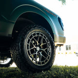 20" Vossen HFX1 Matte Gunmetal 20x9.5 Concave Wheels Fits Ford F150 2015-2020