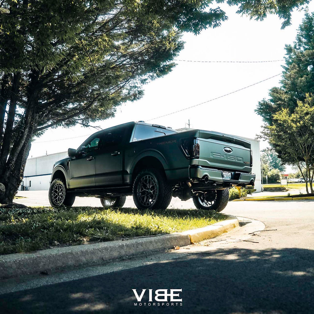 20" Vossen HFX1 Matte Gunmetal 20x9.5 Concave Wheels Fits Ford F150 2021 and Up