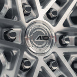 24" AL13 FR66 Silver 24x10 Concave Wheels Rims Fits Ford F150 2021 and Up