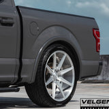 24" Velgen VFT8 Black 24x10 Forged Concave Wheels Rims Fits Lincoln Mark LT