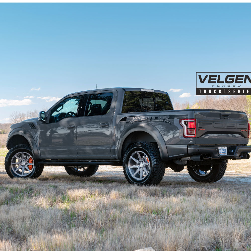 24" Velgen VFT8 Black 24x10 Forged Concave Wheels Rims Fits Lincoln Mark LT
