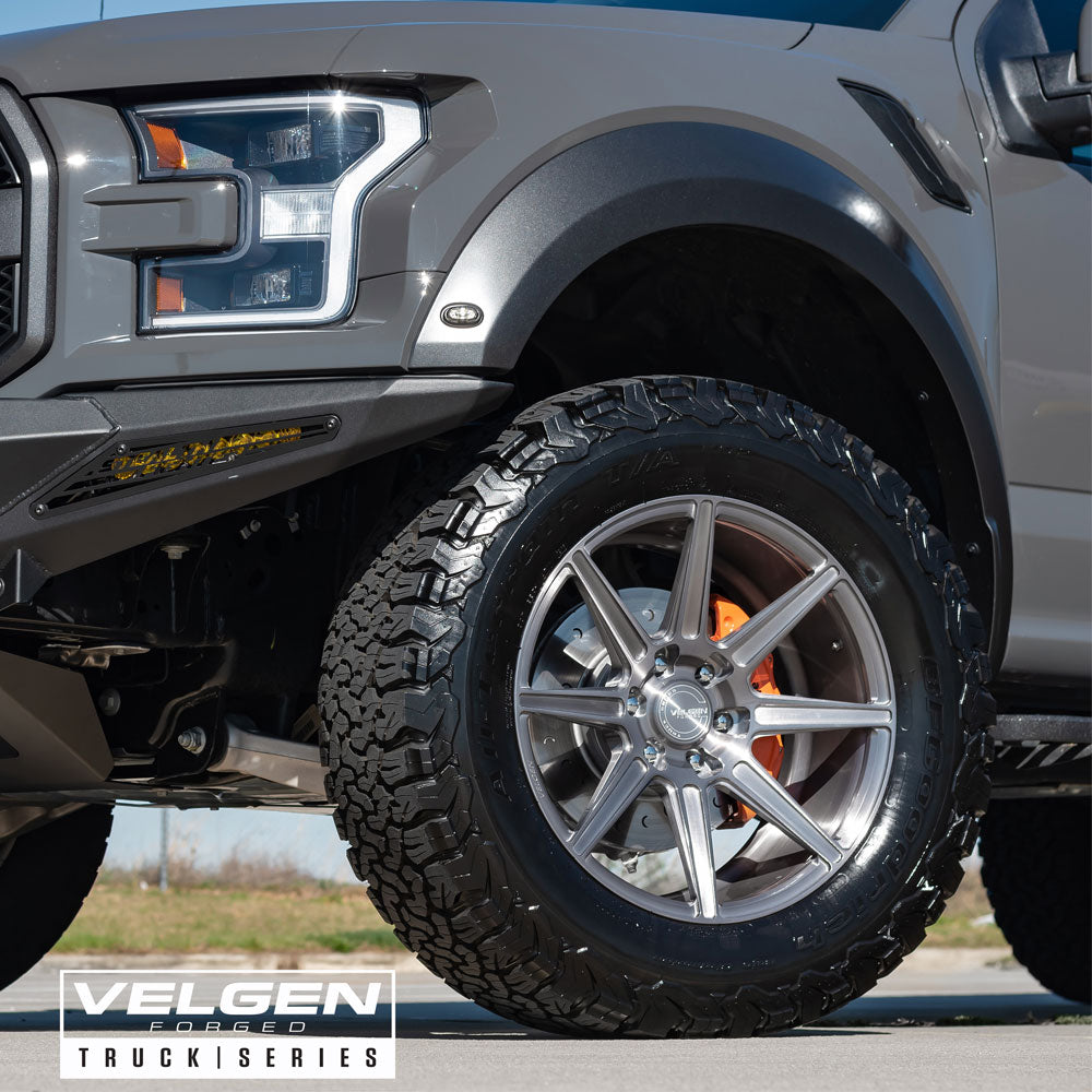 22" Velgen VFT8 Black 22x10.5 Forged Concave Wheels Rims Fits Jeep Commander