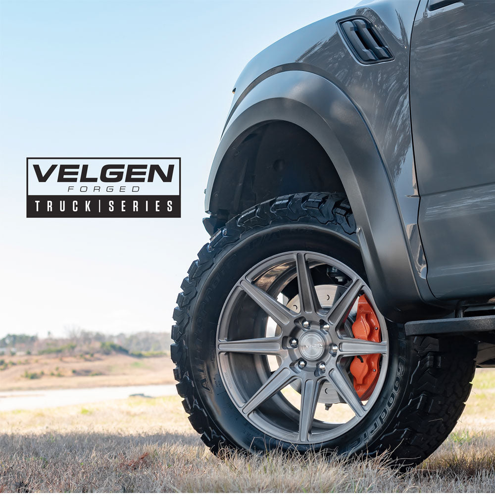 24" Velgen VFT8 Black 24x10 Forged Concave Wheels Rims Fits Lincoln Mark LT