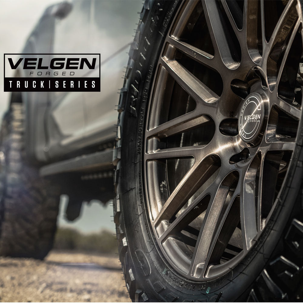 24" Velgen VFT9 Silver 24x10 Forged Concave Wheels Rims Fits Chevrolet Suburban