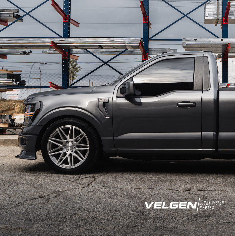 24" Velgen VFF9 Brushed 24x10 Concave Wheels Fits Cadillac Escalade V