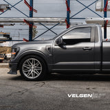 24" Velgen VFF9 Brushed 24x10 Concave Wheels Rims Fits Ford F150