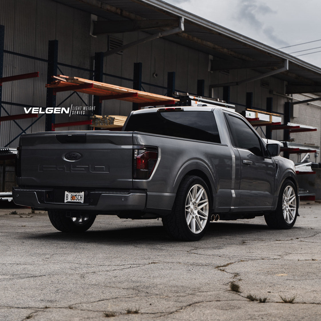 24" Velgen VFF9 Brushed 24x10 Concave Wheels Rims Fits Ford F150
