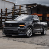 24" Velgen VFF9 Brushed 24x10 Concave Wheels Rims Fits Ford F150