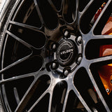 24" Velgen VFF9 24x10 Gloss Black Concave Wheels Rims Fits Tesla Cybertruck