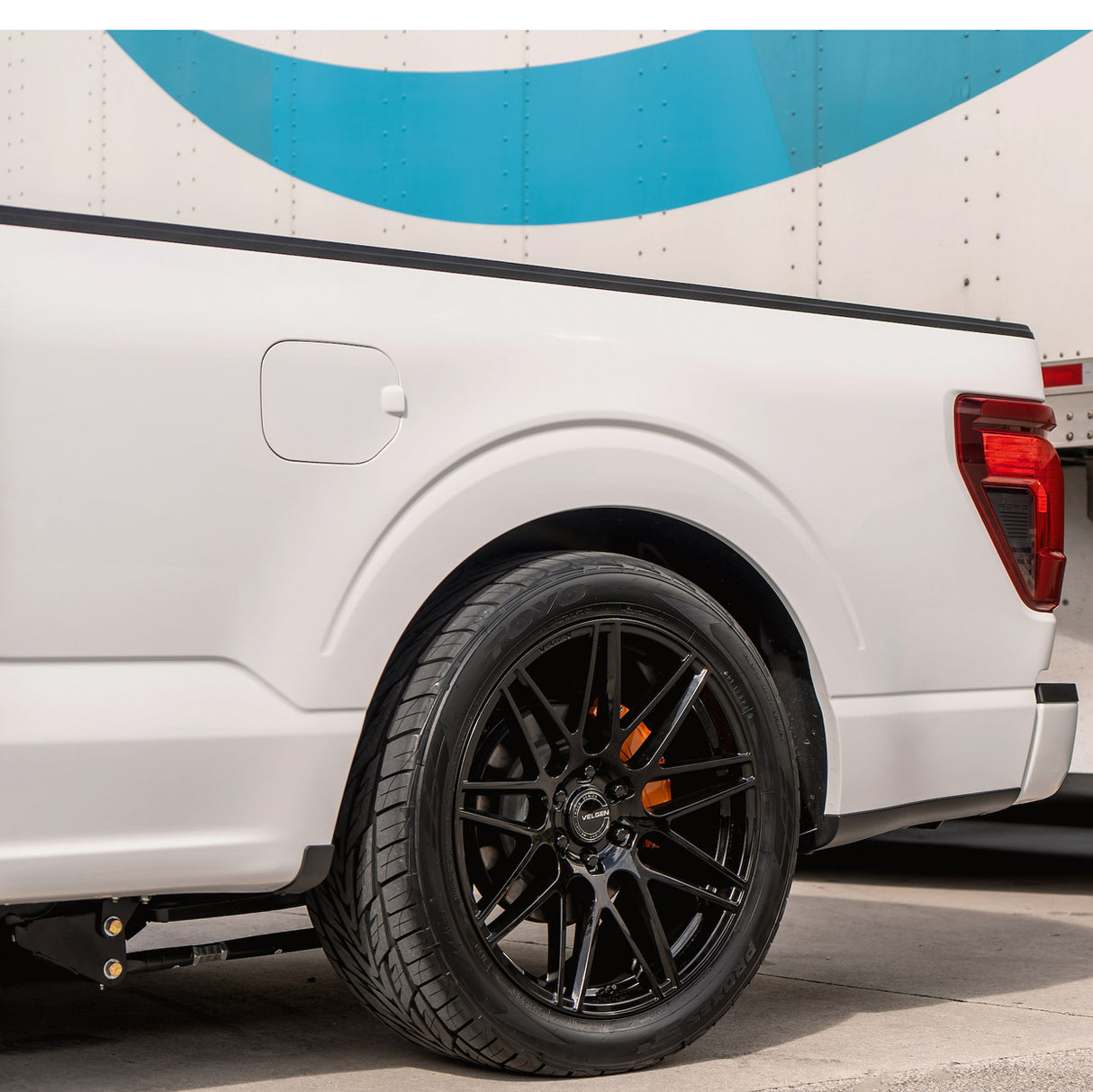22" Velgen VFF9 Brushed Clear 22x10 Concave Wheels Rims Fits Ford F150