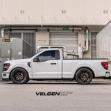 24" Velgen VFF9 Black 24x10 Concave Wheels Fits Jeep Wagoneer