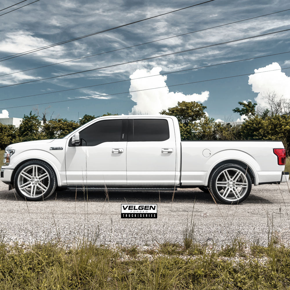 22" Velgen VFT6 Silver 22x10 Forged Concave Wheels Rims Fits Lincoln Navigator