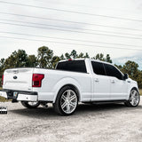 24" Velgen VFT6 Silver 24x10 Forged Concave Wheels Rims Fits Lincoln Mark LT