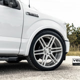 22" Velgen VFT6 Silver 22x10 Forged Concave Wheels Rims Fits Lincoln Navigator