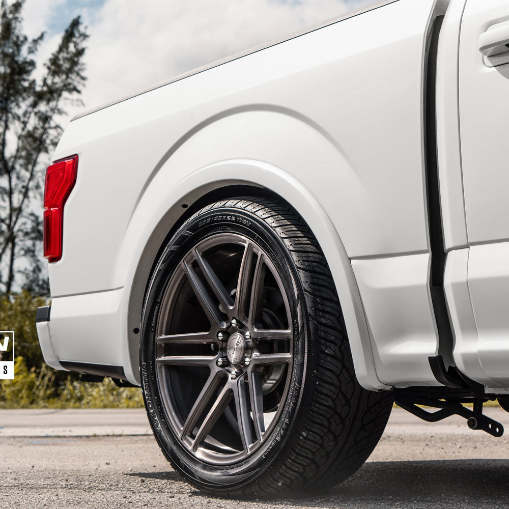 24" Velgen VFT6 Grey 24x10 Forged Concave Wheels Rims Fits Lincoln Navigator