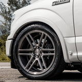 22" Velgen VFT6 Grey 22x10 Forged Concave Wheels Rims Fits Lincoln Mark LT