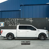 24" Velgen VFT9 Silver 24x10 Forged Concave Wheels Rims Fits Chevrolet Suburban