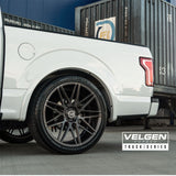24" Velgen VFT9 Silver 24x10 Forged Concave Wheels Rims Fits Chevrolet Suburban