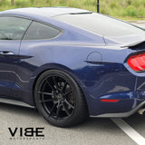 19" Velgen VF5 Gloss Black 19x10 19x11 Concave Wheels Rims Fits Ford Mustang GT