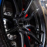 19" Velgen VF5 Gloss Black 19x10 19x11 Concave Wheels Rims Fits Ford Mustang GT