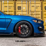 19" Velgen VF5 Gloss Black 19x10 19x11 Concave Wheels Rims Fits Ford Mustang GT