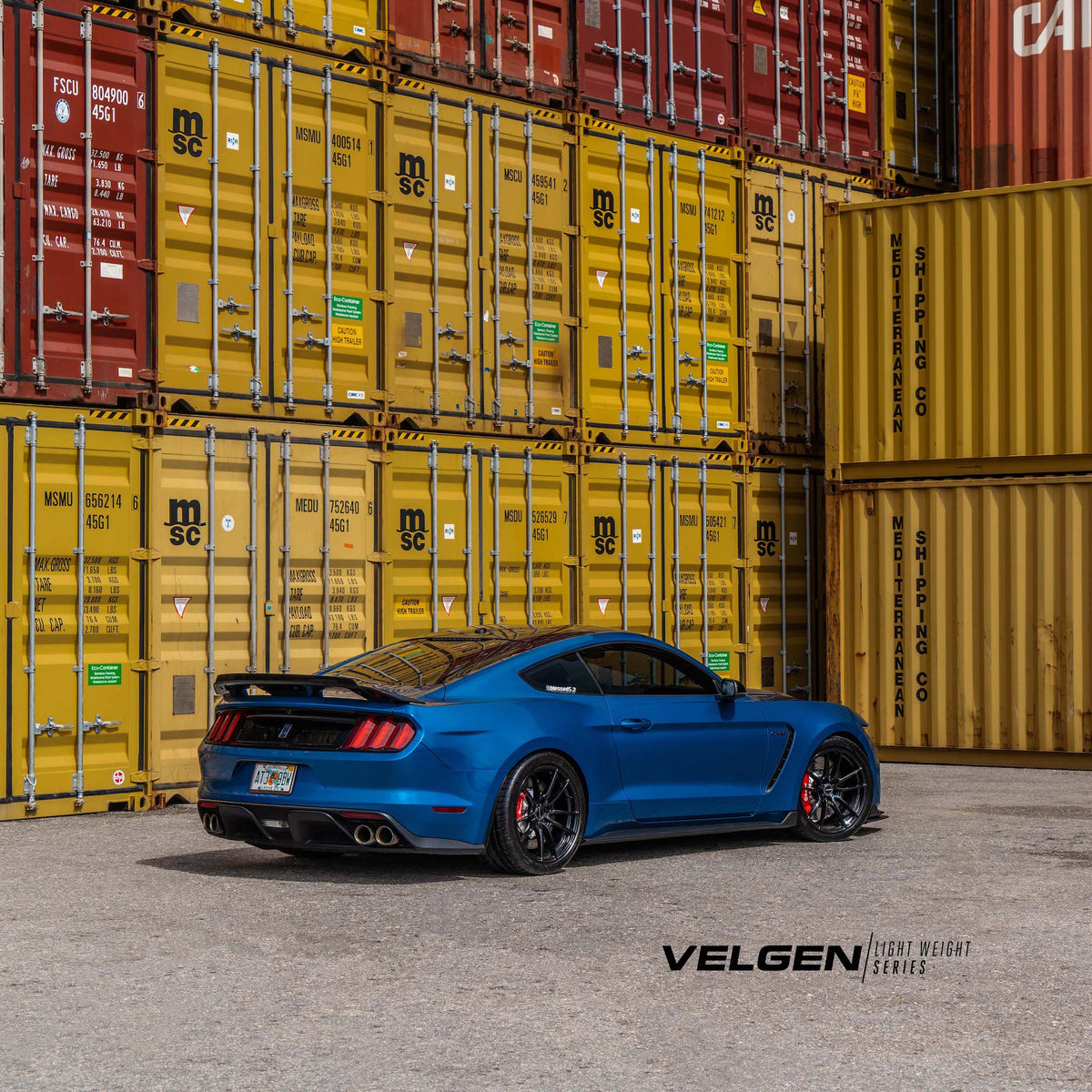 19" Velgen VF5 Gloss Black 19x10 19x11 Concave Wheels Rims Fits Ford Mustang GT