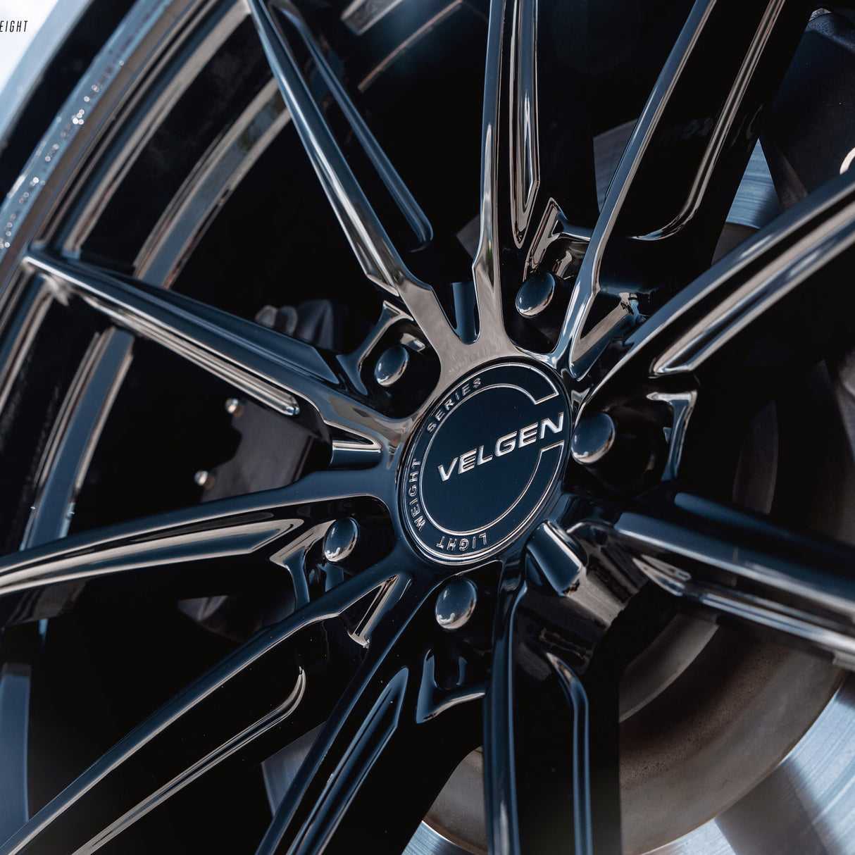20" Velgen VF10 Gloss Black Concave Wheels Rims Fits Ford Mustang