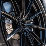 20" Velgen VF10 20x10.5 Gloss Black Concave Wheels Rims Fits Dodge Durango