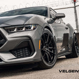 19" Velgen VF5 Gloss Black 19x10 19x11 Concave Wheels Rims Fits Ford Mustang GT