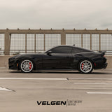 20" Velgen VF10 Gloss Silver Concave Wheels Rims Fits Ford Mustang GT