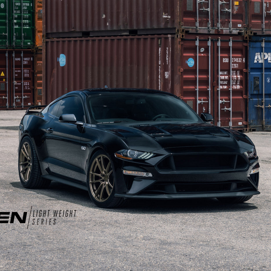 19" Velgen VF5 Bronze 19x10 19x11 Concave Wheels Rims Fits Ford Mustang