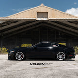 19" Velgen VF5 Gloss Silver 19x10 19x11 Concave Wheels Rims Fits Ford Mustang GT