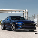 20" Velgen VF5 Grey Forged Concave Wheels Rims Michelin Tires Fits Ford Mustang