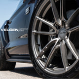 20" Velgen VF5 Grey Forged Concave Wheels Rims Michelin Tires Fits Ford Mustang