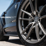 20" Velgen VF5 Grey Forged Concave Wheels Rims Michelin Tires Fits Ford Mustang
