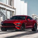 19" Velgen VF5 Gloss Black 19x10 19x11 Concave Wheels Rims Fits Ford Mustang GT