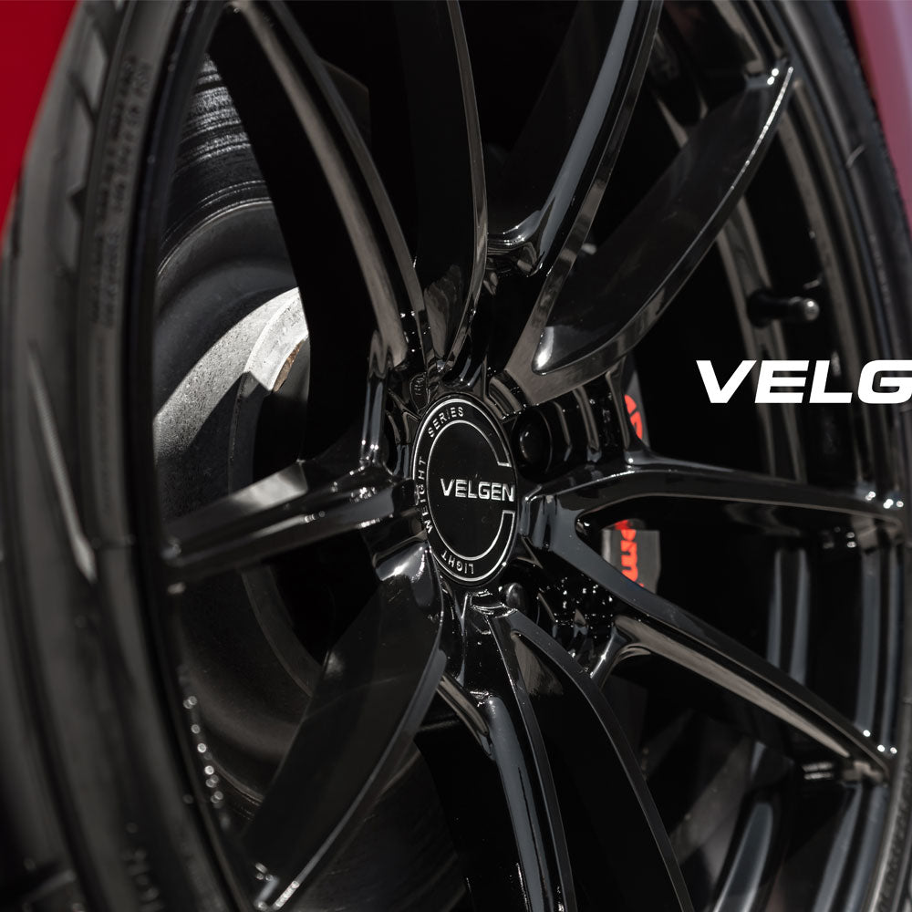 22" Velgen VF5 Gloss Black 22x10.5 Wheels Rims Fits Ford Explorer ST