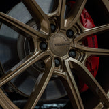 19" Velgen VF5 Bronze Concave Wheels Rims Fits Ford Mustang S197